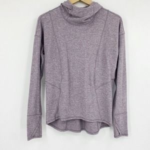 Lululemon Ready to Rulu Hoodie Heathered Frosted Mulberry Sz S